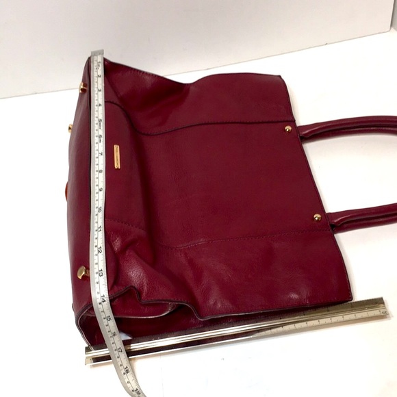 Burgundy tote Rebecca Minkoff 14 by 11 by 5 - Picture 14 of 15